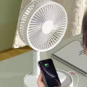 접이식선풍기 폴딩 길리조절 가정용 무선 충전식vwx803