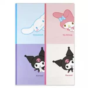 [문구/오피스] 제본노트 쿠로미 시나모롤 유선 산리오 4권 아이윙스