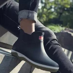 남성 데일리 레인부츠 장마 작업 캐주얼 신발 어글리슈즈