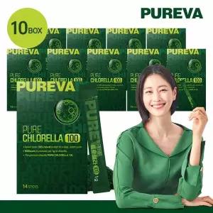 [하프클럽/신세계]퓨레바 퓨어 클로렐라 100 14포 x 5박스 (총 70포)