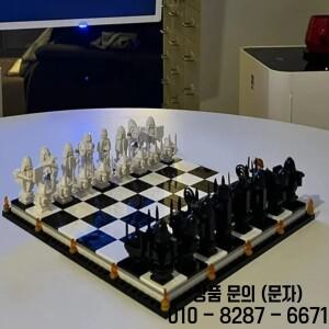 876pcs 체스 시리즈 창의적인 빌딩  장난감 교육용 생일 선물