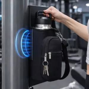 헬스 운동 축구 미니 물통 더블백 여행 스포츠 휴대용 자석 가방