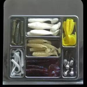 암산코리아 락피쉬 올인원 루어낚시세트 지그헤드 낚시세트