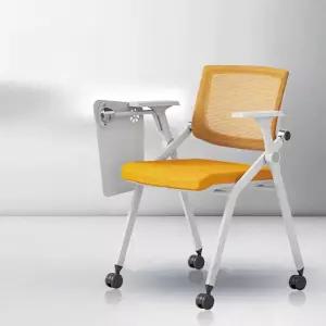 일체형 책걸상 학원 접이식 책상 강당 책상의자세트 교실