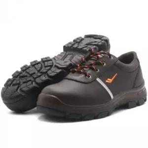 [하프클럽/]안전 작업용 방진 갈색 작업화 보호 신발