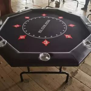 테이블 홀덤 접이식 포커 게임 휴대용 보드게임 책상 상판