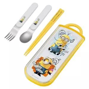 휴대용 젓가락 케이스 세트 미니언즈 1P 주니어 성인 귀여운젓가락