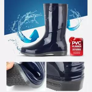 급식소 수산업 시장 조리장 논슬립 방수작업화 남자 반장화 쿠션신발 농촌 밭일 안전