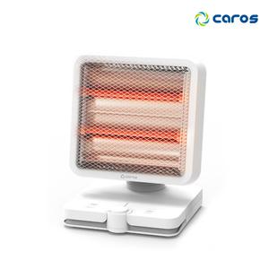 캐로스 사무실발난로 전기히터 CEH-QF800W 가정용 책상용 미니 전기난로