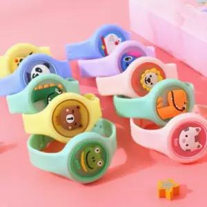 LED 모기팔찌 천연 모기퇴치기 향기 모기밴드