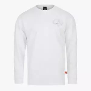 [스파이더]긴팔티 PQF SPJFCNRL301M-WHT 로키 자수 긴팔 티셔츠