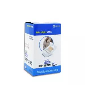 네오아쿠아드레싱 찰과상 방수밴드 반창고 중형 M 20개
