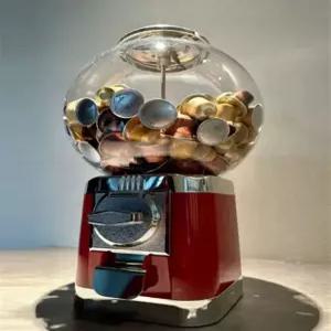 캡슐 뽑기 기계 캔디머신 완구 복권기 문방구 자판기 커피 보관함 추첨함 뽑기기계