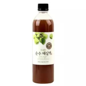 참들애 국내산 100% 무설탕 저당 순수 매실원액 매실청 매실액 500ml 1개