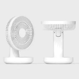 [A] 오아 턴에어 미니 탁상용 무선 선풍기 저소음 사무실 책상 USB 충전식 캠핑 소형 자동 좌우회전 BLDC 서큘레이터