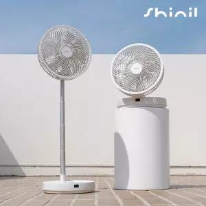 [즉시10%] 26년형 신일 BLDC 10인치 폴더블팬 접이식 캠핑용 무선 선풍기 SIF-BZH32CIV