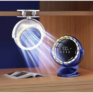 최신형 집게 선풍기 충전식 usb 사무실 기숙사 무선 책상용선풍기 캠핑선풍기 USB