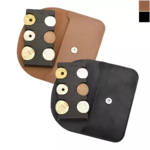 엔화 동전 지갑 1P 일본 여행 필수 보관 가죽 파우치 FEa7+6Dng