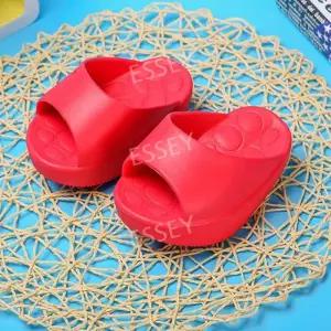 종아리 신발 까치발 슬리퍼 스트레칭 밸런스 프리사이즈 사무실 물방울 분홍색