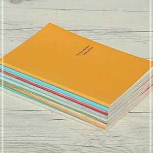 데이스토리 씽크베이직 컬러 유선노트 A5 10권 학교 관공서 문구반점 제본 용 라인 대학 공책 연습장 생