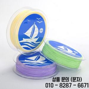 Oar 0.8MM 큰 크기 새로운 53 색 옥 스레드 No.72 손으로 짠 팔찌 페르시 문자열 wenplay 라인 densified