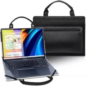 Asus ZenBook Duo 14 UX8406MA UX8406MA-PS99T용 노트북 케이스 커버 슬리브 휴대용 가방 손잡이가 있는