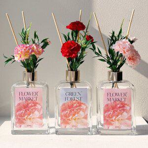 [아스파시아][선물포장] 카네이션 디퓨저 선물 세트 200ml x 2 어버이날 스승의날 감사선물