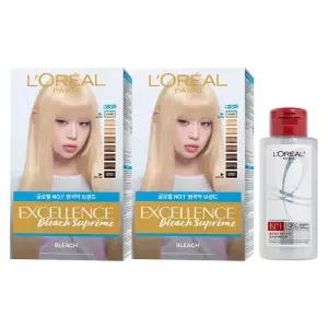 로레알파리 엑셀랑스 블리치(탈색제) 2개 + 랜덤 제품 100ml 