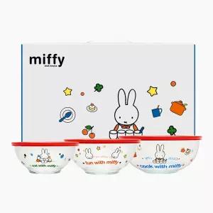 [에지리x미피] 내열유리 믹싱볼 6P 세트 (기프트패키지)