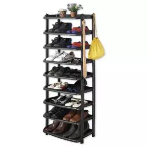 대형9단 공간활용 신발정리 선반신발장 다용도