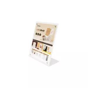 [문구/오피스] 1445 스탠딩메뉴판A5 VMD L자/흰색