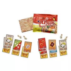 진라면 보드게임 굿즈 초보 카드게임 아동 교육용 EQ