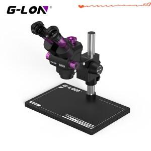 G-LON 6558X 동기식 줌 삼안 실체 현미경 전자 (휴대폰 PCB 수리 도구용)
