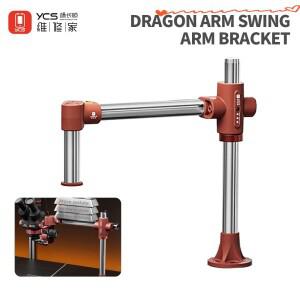 YCS 드래곤 현미경 스윙 암 스탠드 360 ° 전자 마더보드 PCB 수리 도구를 위한 강력한 구조