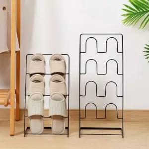 [하프클럽/]욕실 슬리퍼 거치대 접이식 실내화 걸이 신발 정리 랙