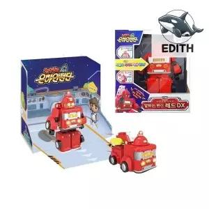 [하프클럽/브이와이]말하는 변신 로봇 장난감 레드 안전단 녹음