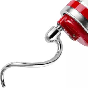 RECAPS 스테인리스 스틸 나선형 반죽 후크 핏 5-6QT 볼 트 스탠드 믹서 키친에이드 부착 교체 빵 피자