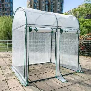 조립식 비닐하우스 천막 비닐 캐노피 야외 농막 창고