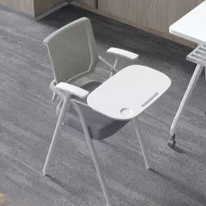 학교 책상 접이식 일체형 폴딩 테이블 세미나 수강 사무실 회의실 책걸상 캐스터