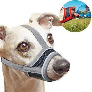 강아지 메쉬 입마개 통기성 마스크 물림방지 핥지방지 반려견