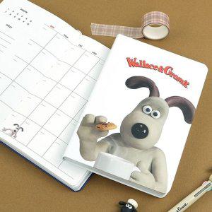 핑크풋 만년형 데일리 다이어리 업무용 스케줄러 기록장 공부 플래너 학습 기록 노트 핑크색