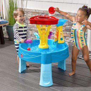 스텝2 대형완구 교구 타워 물놀이 타이달 물장난 테이블