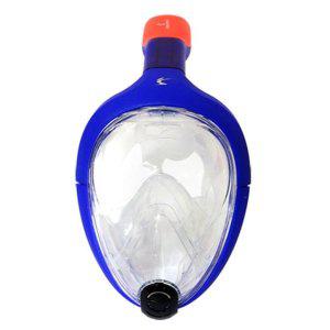 스노클링 (L.XL) 스노쿨링마스크 (블루) 스노클마스크 풀페이스 수경 물안경 아이워너 세트