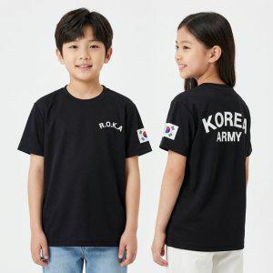 갓핸즈 키즈 로카 티셔츠 ROKA 코리아 아미 반팔티