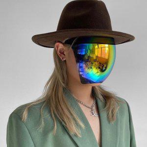 케어리즘 빅사이즈 고글형 얼굴 대두 페이스 선글라스