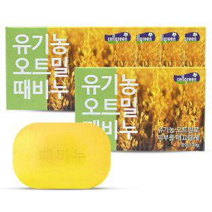 동서씨앤지 유기농 오트밀 때비누 100g X 5개