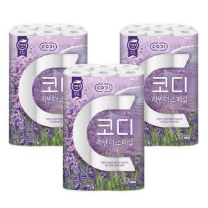코디 라벤더 스페셜 30m 30롤 3개