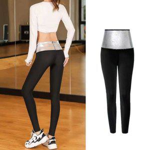 블랙 여성 땀복 복부 운동복 요가 뱃살빼기 데일리 레깅스 요가복