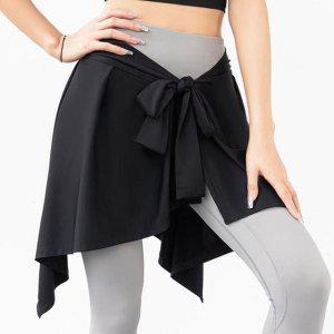 요가 랩스커트 힙커버 레깅스 가리개 커버업 반바지 스포츠웨어 여성운동복 줌바댄스