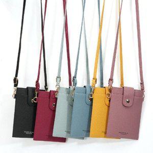 휴대폰가방 카드수납 바디백 미니가방 데일리 크로스백 그레이 블랙 브라운 레드